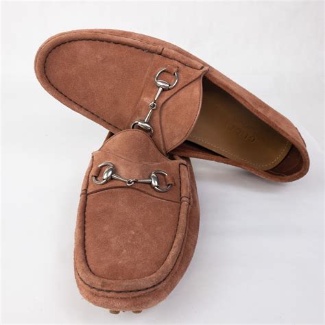 gucci suede horsebit driving moccasins|gucci jordan horsebit.